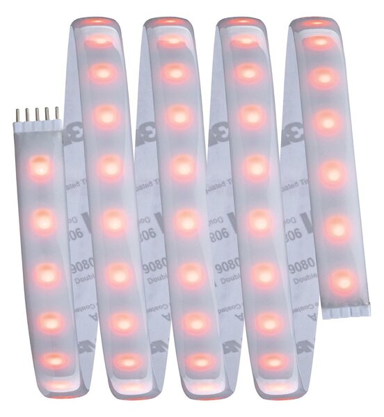 P 70528 MaxLED 1000 LED Strip RGBW základní sada 1,5m IP44 18W 1000lm/m 72LEDs/m RGBW 25VA - PAULMANN