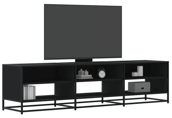 TV skříňka černá 180 x 40 x 46 cm kompozitní dřevo 3300805