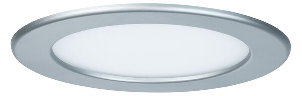 Paulmann 92074 Quality Line Panel IP44, 12W LED, 2700K, matný chrom, prům. 17cm