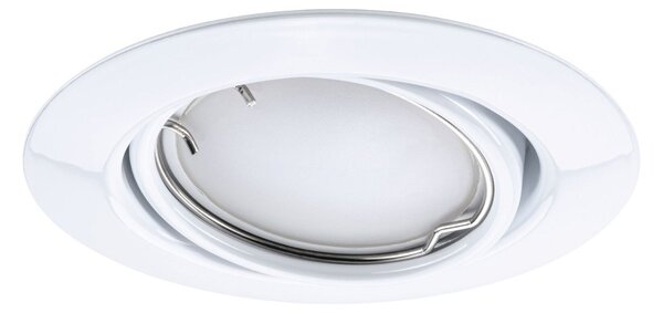 P 92466 LED vestavné svítidlo Smart Home Zigbee Base Coin základní sada výklopné kruhové 90mm 20° 3x4,9W 230V stmívatelné RGBW+ bílá - PAULMANN
