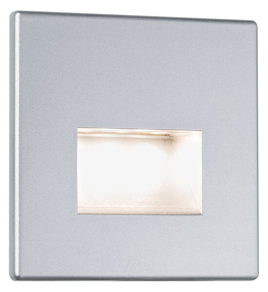 Paulmann 99495 Edge Quadro, svítidlo do stěny, 1x1,1W LED 2700K, matný chrom, 8x8cm