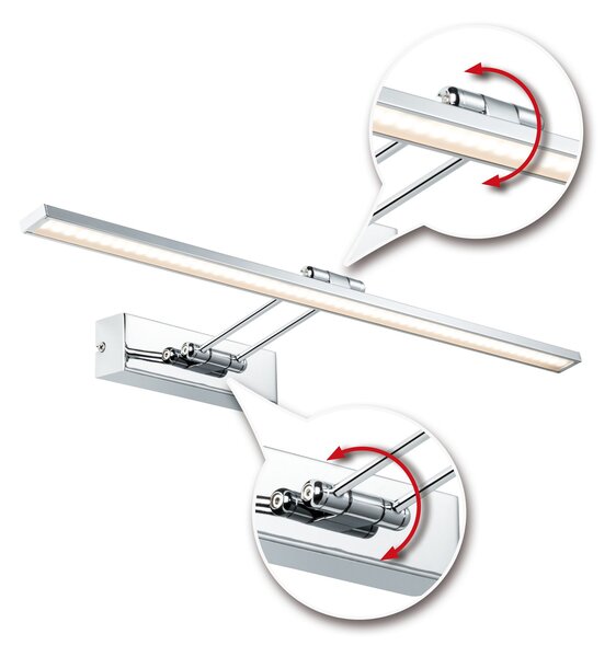 Paulmann 99892 Beam Thirty, obrazové svítidlo, 7W LED, 2700K, bílá, délka 45cm