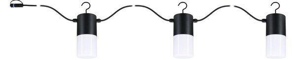 P 94761 Plug & Shine LED světelný řetěz Tubs IP44 3000K 3x2W antracit - PAULMANN