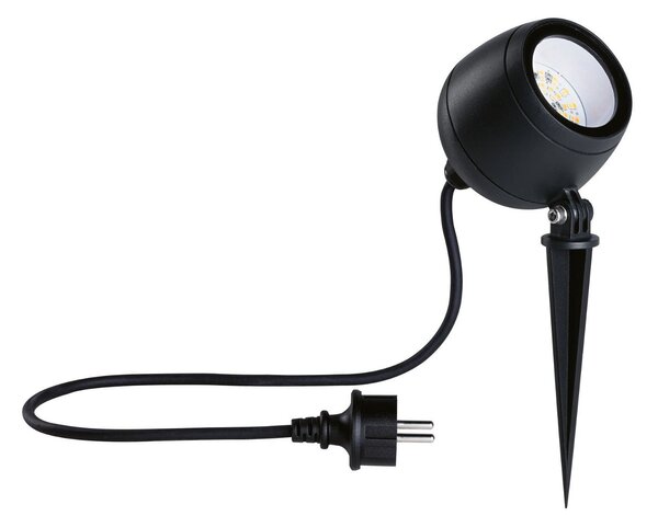 P 94770 LED bodové zahradní světlo Smart Home Zigbee Kikolo neláká hmyz IP65 90mm CCT 6,2W 230V 80° antracit umělá hmota/hliník - PAULMANN