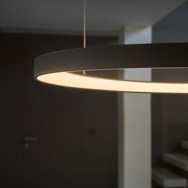 Ideal Lux - LED Lustr na lanku GEMINI LED/36W/230V 4000K pr. 42,5cm CRI 90 černá