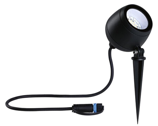 P 94769 Plug & Shine LED bodové zahradní světlo Smart Home Zigbee Kikolo IP65 RGBW+ 6,2W antracit - PAULMANN