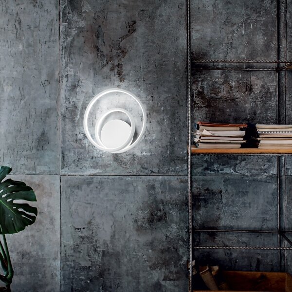 Ideal Lux - LED Stmívatelné nástěnné svítidlo OZ LED/28W/230V CRI 90 bílá