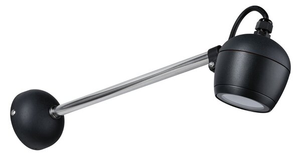 P 94773 LED venkovní nástěnné svítidlo Smart Home Zigbee Kikolo RGBW IP65 90mm RGBW+ 6,2W 230V antracit umělá hmota/hliník - PAULMANN