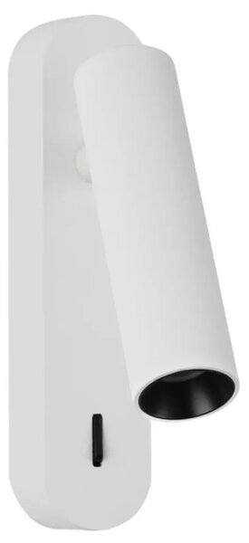 -25 % Dny Marianne - Nova Luce Bílé kovové nástěnné LED světlo Anouk