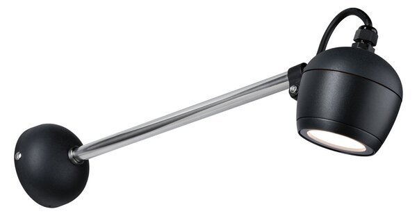 P 94773 LED venkovní nástěnné svítidlo Smart Home Zigbee Kikolo RGBW IP65 90mm RGBW+ 6,2W 230V antracit umělá hmota/hliník - PAULMANN