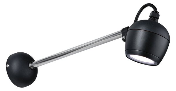 P 94773 LED venkovní nástěnné svítidlo Smart Home Zigbee Kikolo RGBW IP65 90mm RGBW+ 6,2W 230V antracit umělá hmota/hliník - PAULMANN