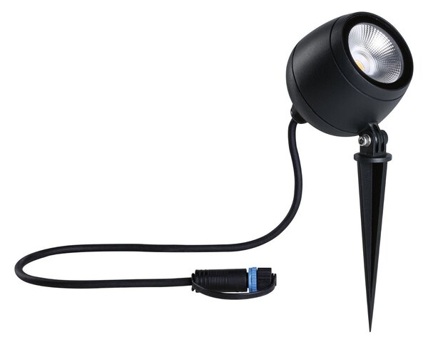 P 94774 Plug & Shine LED bodové zahradní světlo Kikolo IP65 3000K 7,2W antracit - PAULMANN