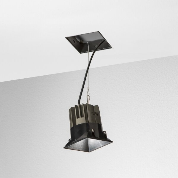 Ideal Lux - LED Podhledové svítidlo GAME TRIM LED/11W/230V 8,4x8,4 cm IP40 černá