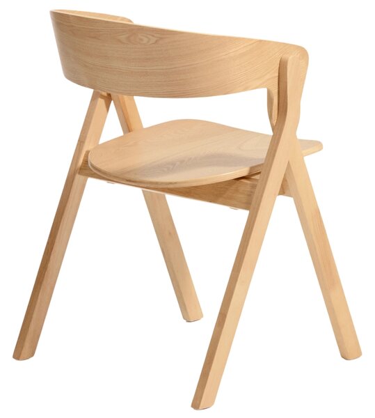 Kave Home Dřevěná jídelní židle Godia