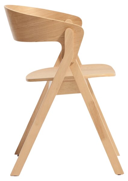Kave Home Dřevěná jídelní židle Godia