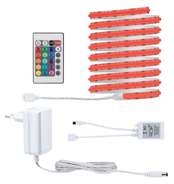 Paulmann 78864 SimpLED Full-Line COB, LED pásek 22W RGB včetně trafa a dálkového ovládání, 3m