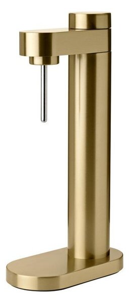 Výrobník sody z nerezové oceli v mosazné barvě Brus – Stelton