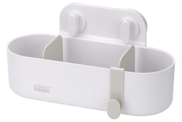 Joseph Joseph Bílá plastová police do sprchy Duo 26,7 cm