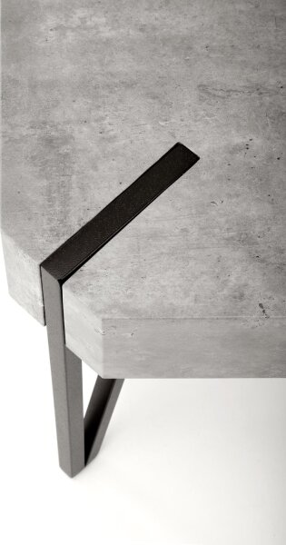 Konferenční stolek EMILY 110 cm beton