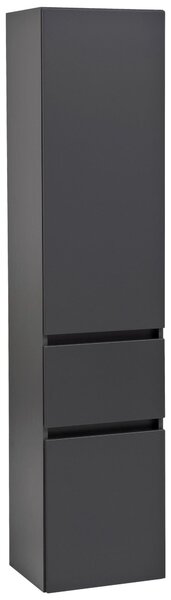 VYSOKÁ SKŘÍŇ, šedá, barvy grafitu, 40/180/35 cm Held - Koupelnové série, Online Only