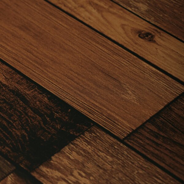 Vikio Jídelní set s 2 židlemi 70x70 cm dekor old wood AJSA107OW