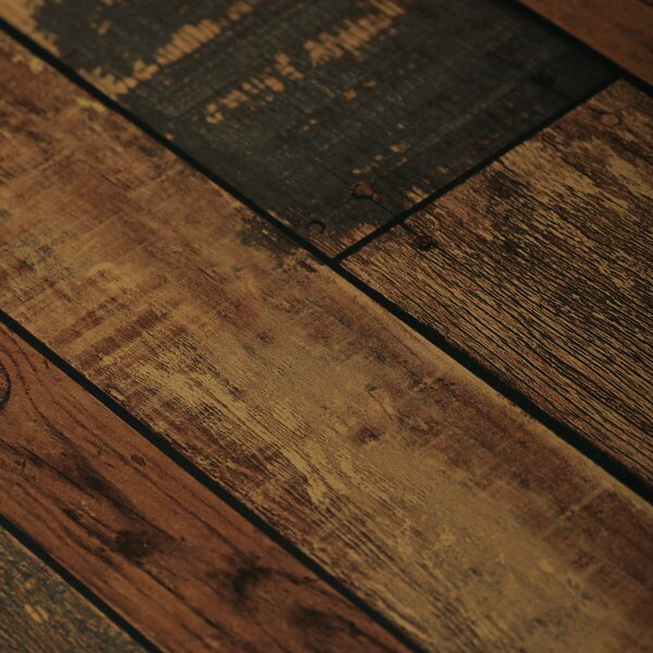 Vikio Jídelní set s 2 židlemi 70x70 cm dekor old wood AJSA108OW