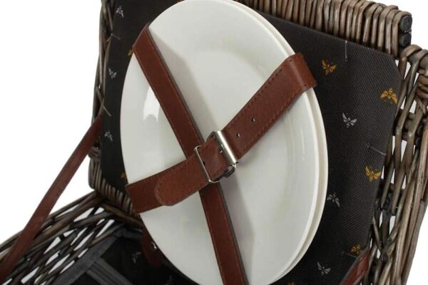 Willow Direct Piknikový koš NATURE proutěný pro 2 osoby