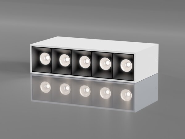 Stropné svietidlo Linear II On 5, W 10W 3000K/3500K/4000K 10 W 3000K/3500K/4000 K