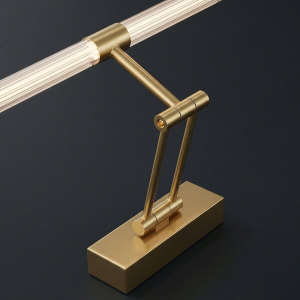 Toolight Toolight, LED nástěnné svítidlo 60cm, 13W, 4000K, 1000lm, APP1900-1W, zlatá matná, OSW-66055