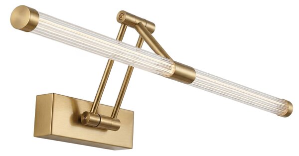 Toolight Toolight, LED nástěnné svítidlo 60cm, 13W, 4000K, 1000lm, APP1900-1W, zlatá matná, OSW-66055