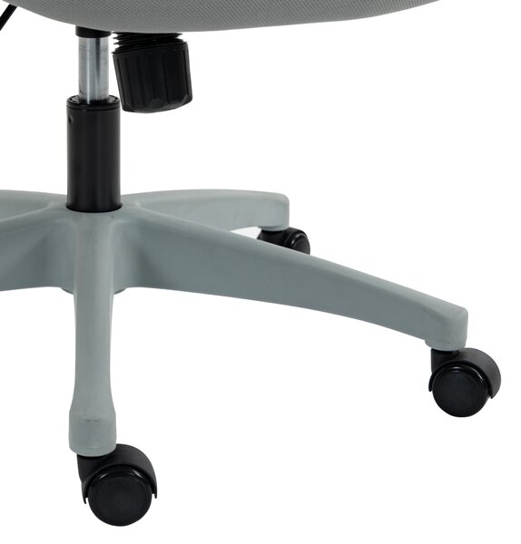 Ergonomická kancelářská židle COSMO - šedá síťovina / nosnost 150 kg