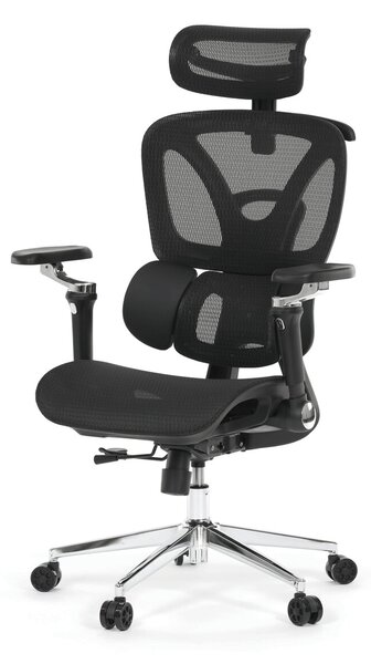 Ergonomická kancelářská židle EXECUTIVE - černá síťovina