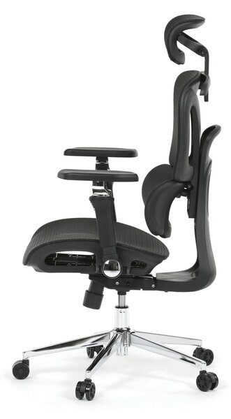 Ergonomická kancelářská židle EXECUTIVE - černá síťovina