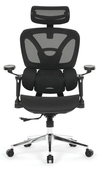 Ergonomická kancelářská židle EXECUTIVE - černá síťovina