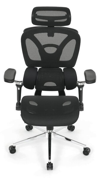 Ergonomická kancelářská židle EXECUTIVE - černá síťovina