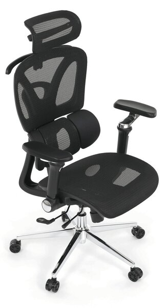 Ergonomická kancelářská židle EXECUTIVE - černá síťovina