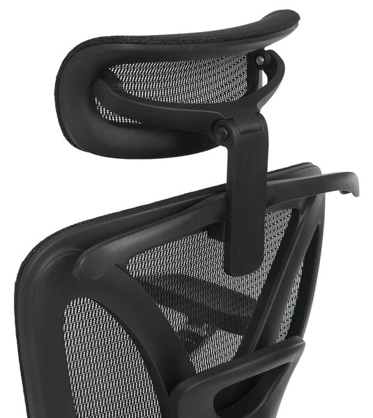 Ergonomická kancelářská židle EXECUTIVE - černá síťovina