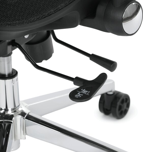 Ergonomická kancelářská židle EXECUTIVE - černá síťovina