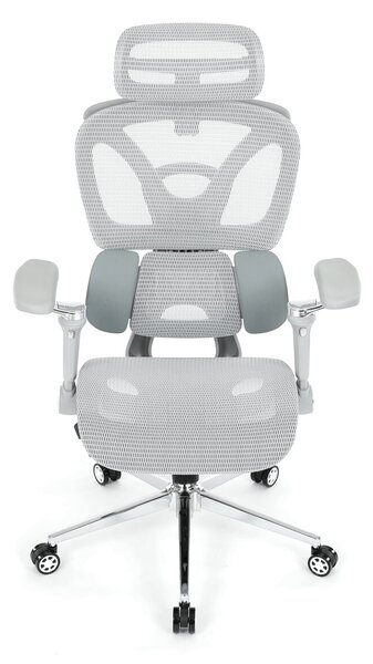 Ergonomická kancelářská židle EXECUTIVE - šedá síťovina