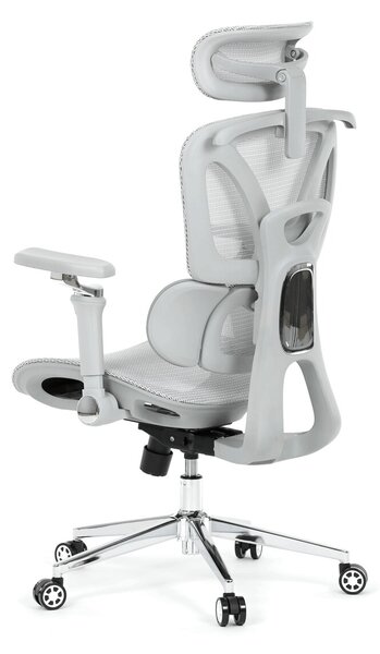 Ergonomická kancelářská židle EXECUTIVE - šedá síťovina