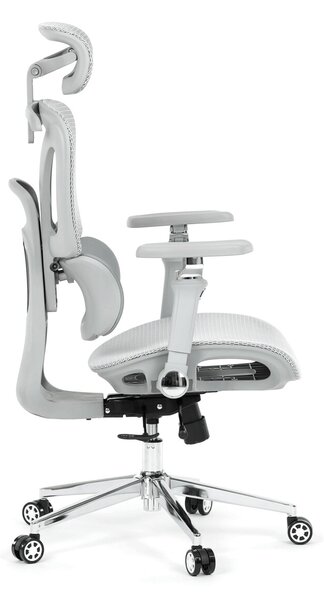 Ergonomická kancelářská židle EXECUTIVE - šedá síťovina