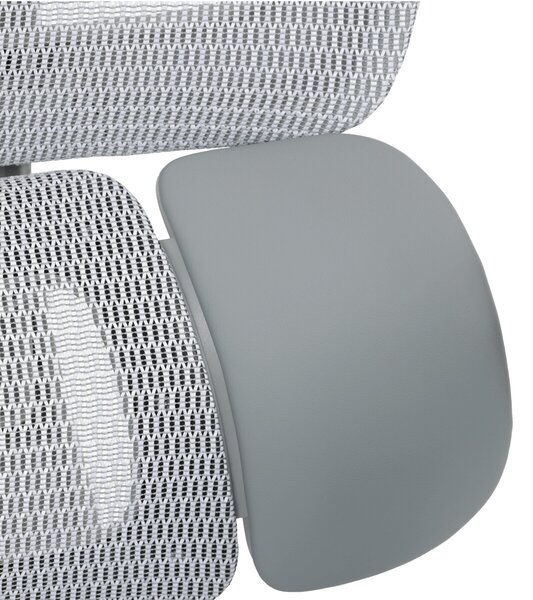 Ergonomická kancelářská židle EXECUTIVE - šedá síťovina