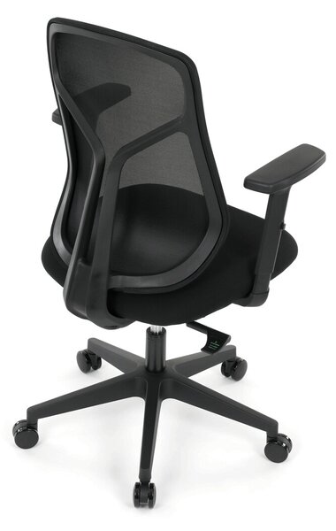 Ergonomická kancelářská židle NOMI - černá síťovina