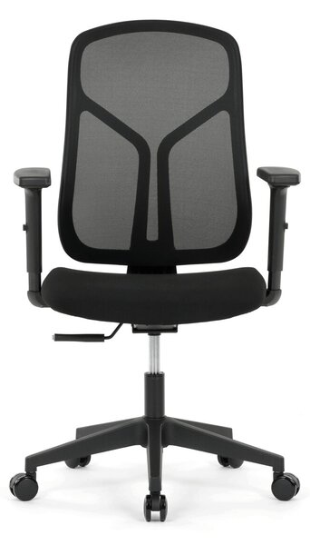 Ergonomická kancelářská židle NOMI - černá síťovina