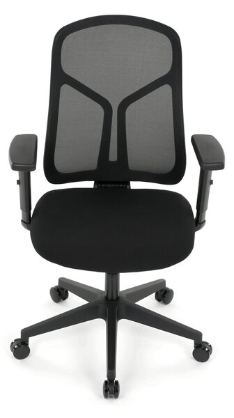 Ergonomická kancelářská židle NOMI - černá síťovina