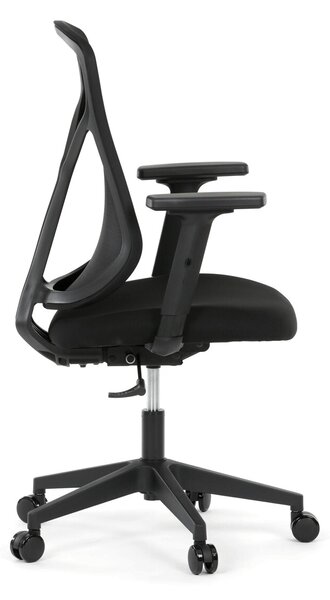 Ergonomická kancelářská židle NOMI - černá síťovina