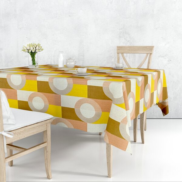 Ubrus PVC FL-425a – Geometrie (různé velikosti)