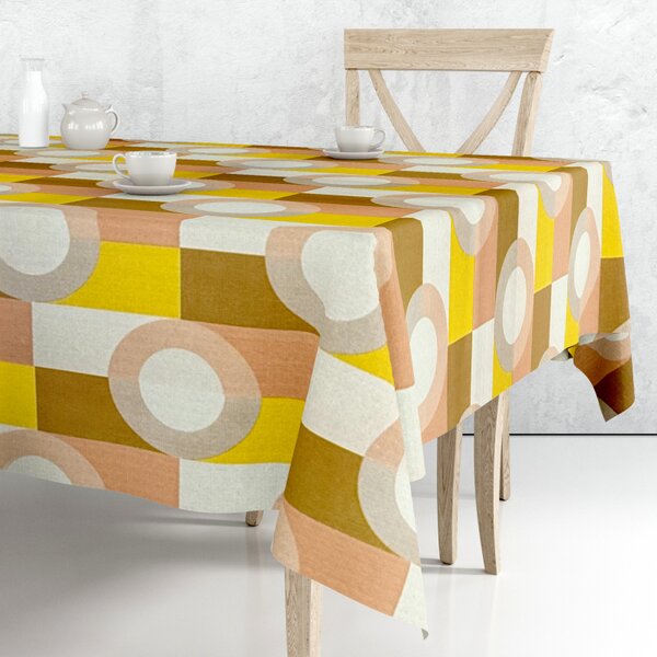 Ubrus PVC FL-425a – Geometrie (různé velikosti)