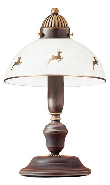 Kolarz 731.73.150 - Stolní lampa NONNA 1xE27/75W/230V jeleni rose gold