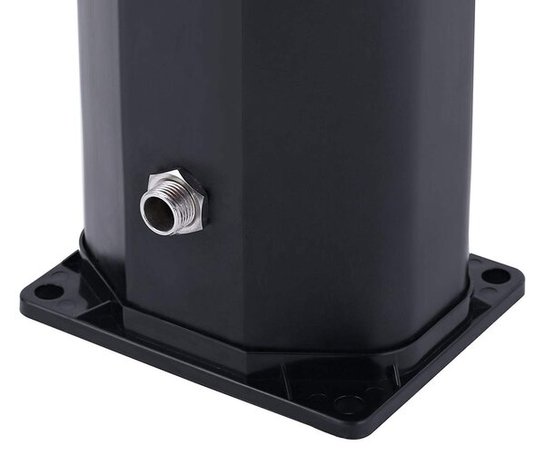 Solární sprcha G21 Amber 60 l, černo-stříbrná